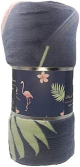 Soft Fleece Throw Blanket 50x60 – Lightweight Cozy Bed Couch Sofa Blanket for All Seasons