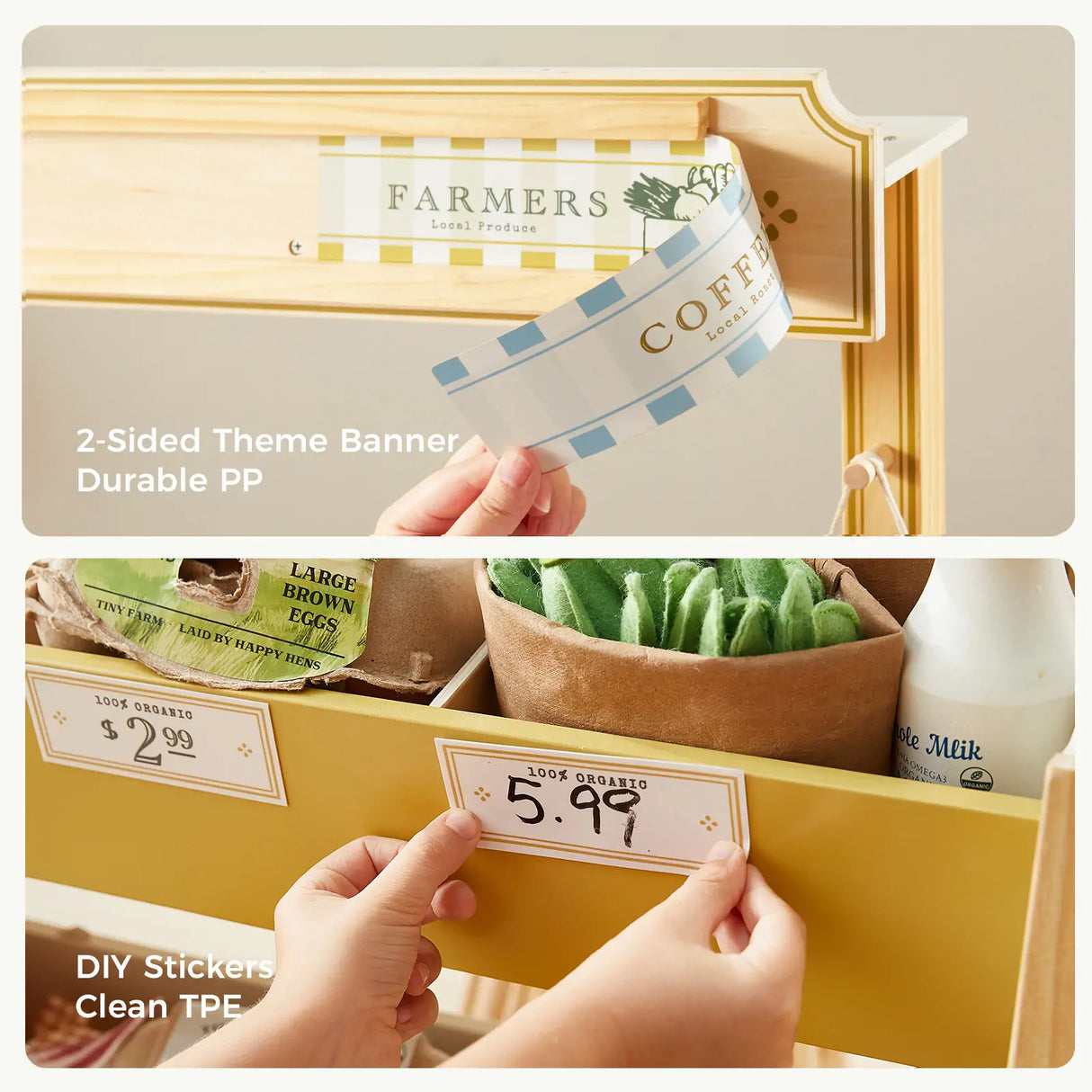 Tiny Land® Kid's Grocery Store Playset