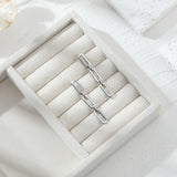 Cuba Chain Link Gold Plated Stainless Steel Earring with Gift Pouch