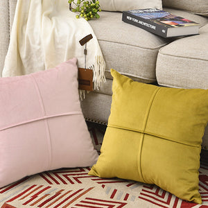 2-Piece Throw Pillow Covers with 450g Inserts, blue, 12X20 WITH INSERTS, Decorative Pillow Set – Fancy & Stacy