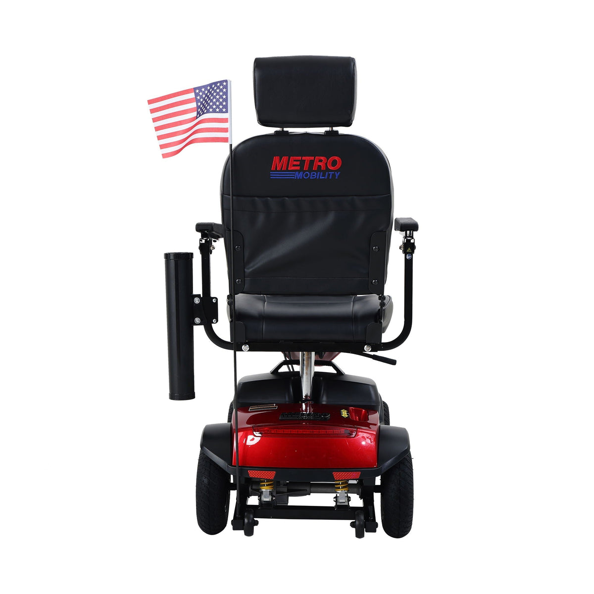 Max Plus - 4 Wheels Outdoor Compact Mobility Scooter With 2 Pieces X 20Ah Lead Acid Battery, 16 Miles, Cup Holders & USB Charger Port