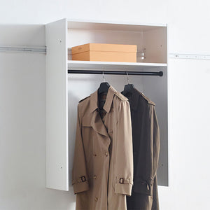 Devi - Wall Mounted Wood Closet System & Modular Units