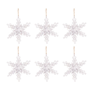 Iron Snowflake Hanger - Set of 6
