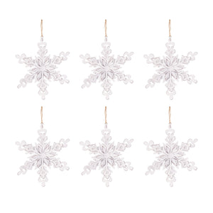 Iron Snowflake Hanger - Set of 6