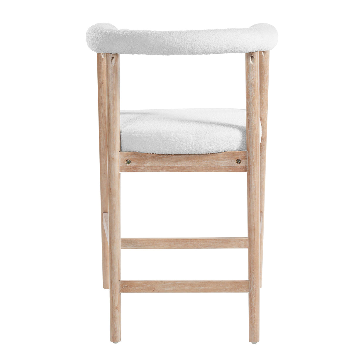 25" Seat Height Bar Stools with Back, Set of 2