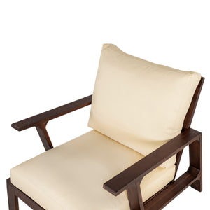 4 Pieces Outdoor Sofa Set with Cushions and Coffee Table