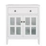 Bathroom Vanity With Ceramic Sink, Adjustable Shelf & Tip Out Tray