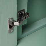 Modern Hollow-Carved 2-Door Accent Cabinet Sideboard Buffet