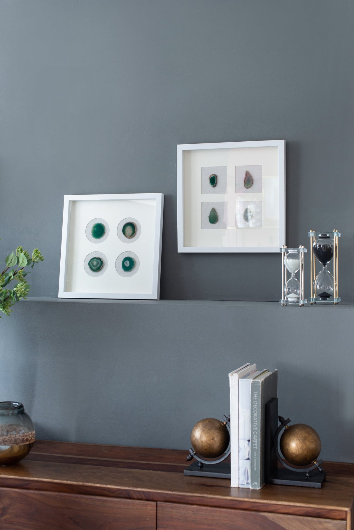 S/2 15.57x1.2x15.7' Shadow Box Wall Décor