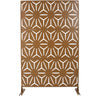Outdoor & Indoor Metal Privacy Screen, Freestanding Decorative Panels