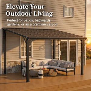 12x10 FT Hardtop Gazebo