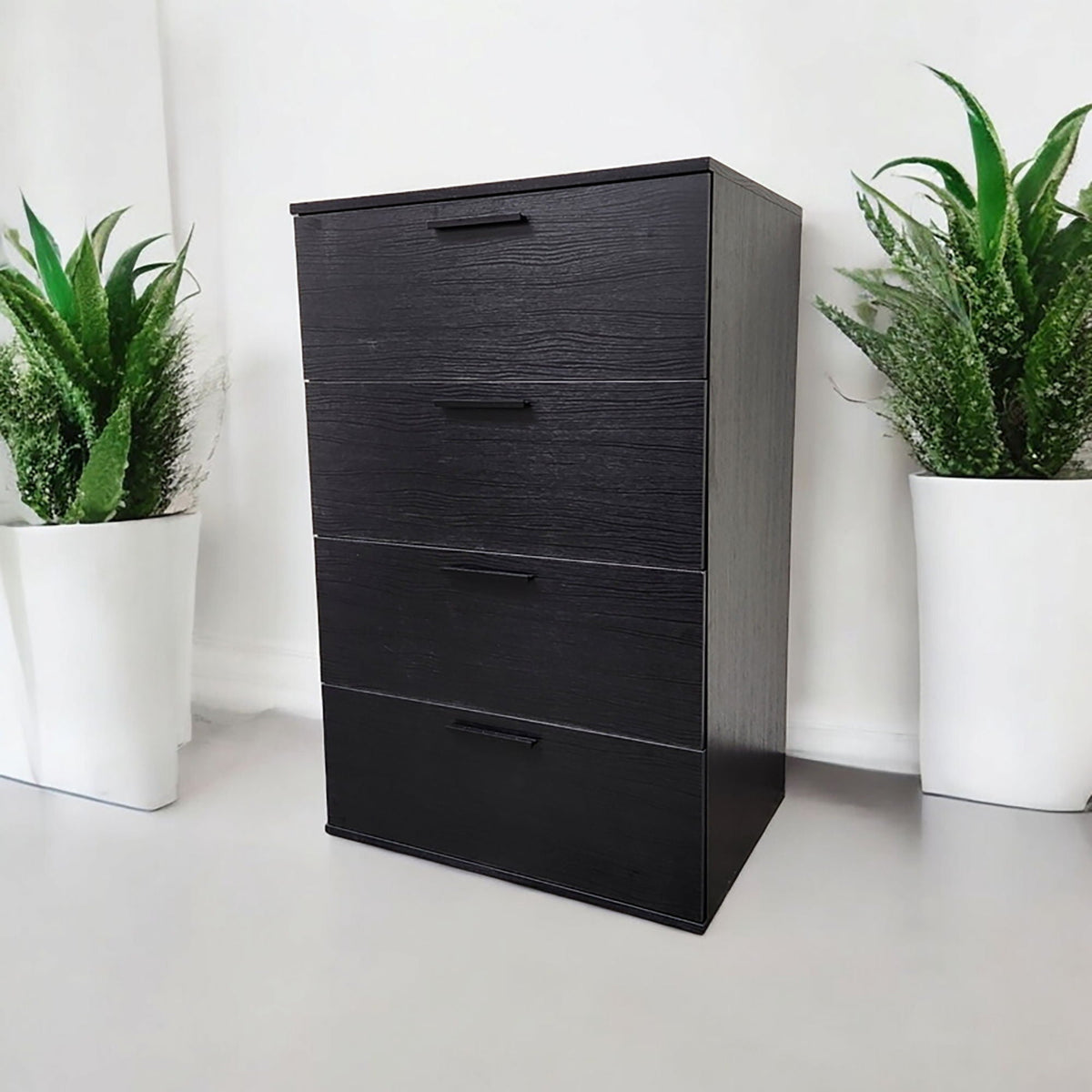 Oliver - Farmhouse Jumbo Chest With 4 Drawer Storage