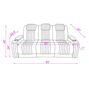 Duran - Power Reclining Set With Power Headrest