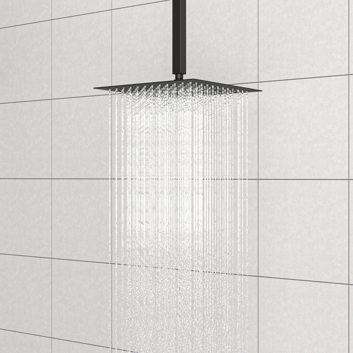 Premium 8" Ceiling Mounted Shower Arm With Flange
