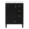 Traditional Bathroom Vanity Set With Soft Close Doors