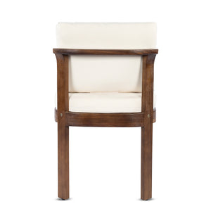 Acacia Wood Outdoor Dining Chair (Set of 2)