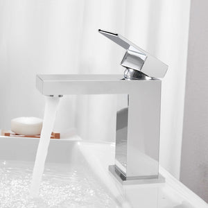 Modern Chrome Bathroom Sink Faucet