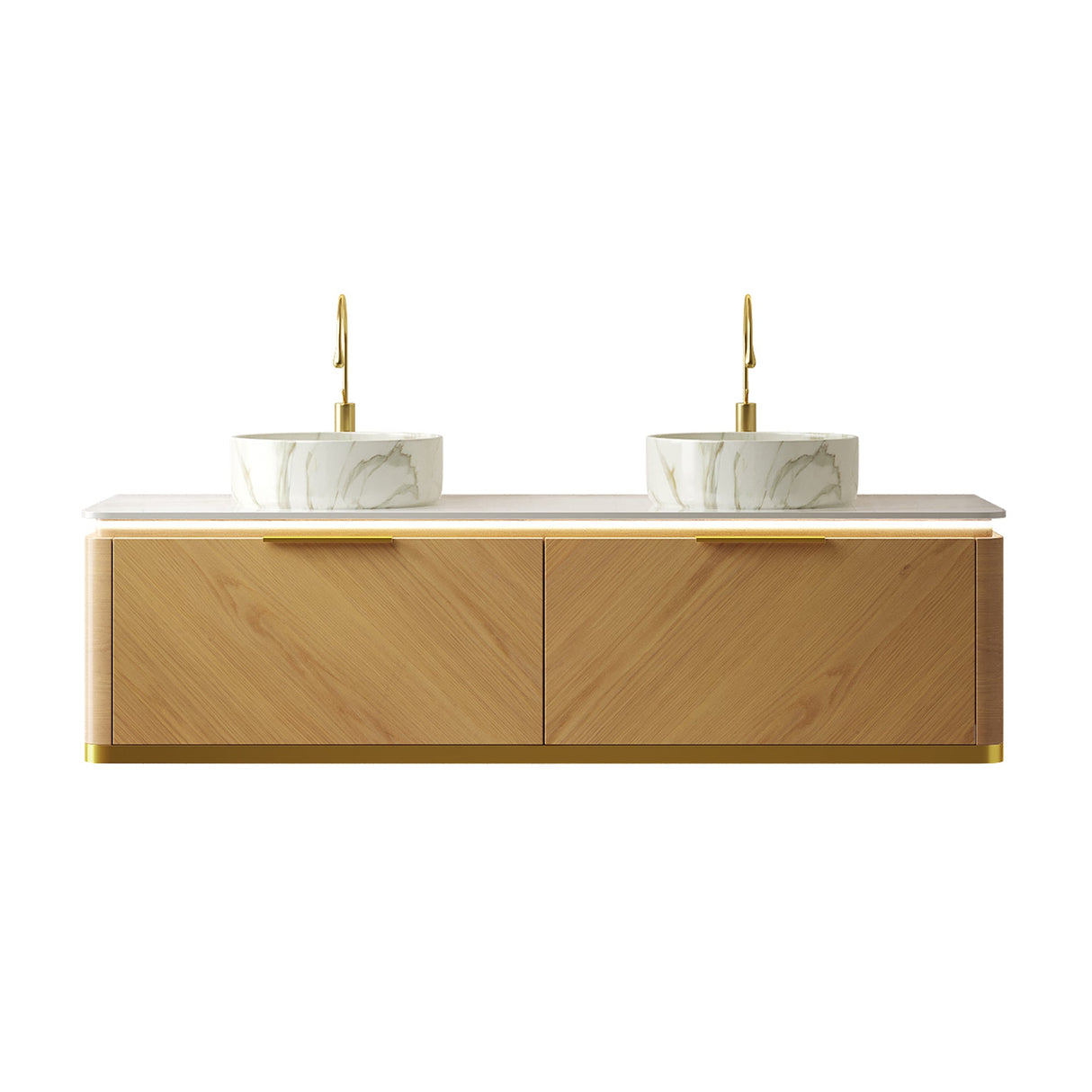 DIPA 60" Bathroom Vanity & Sinks