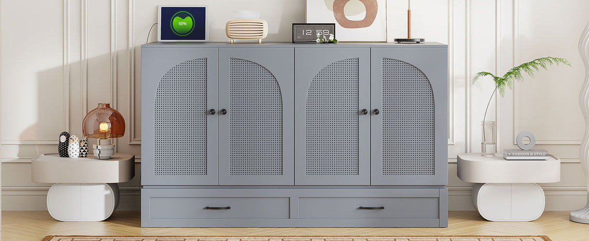 Murphy Bed With Large Drawers