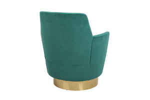 Teddy Swivel Barrel Chair, Swivel Accent Chairs Armchair For Living Room