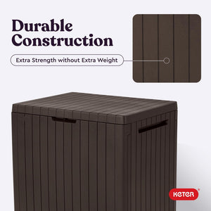 30 Gallon Resin Outdoor Storage Box