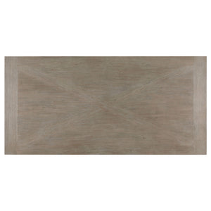 Ruston - Rectangular Dining Table With Trestle Design - Gray