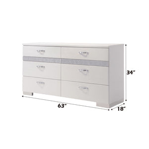 Naima II - Dresser - White High Gloss