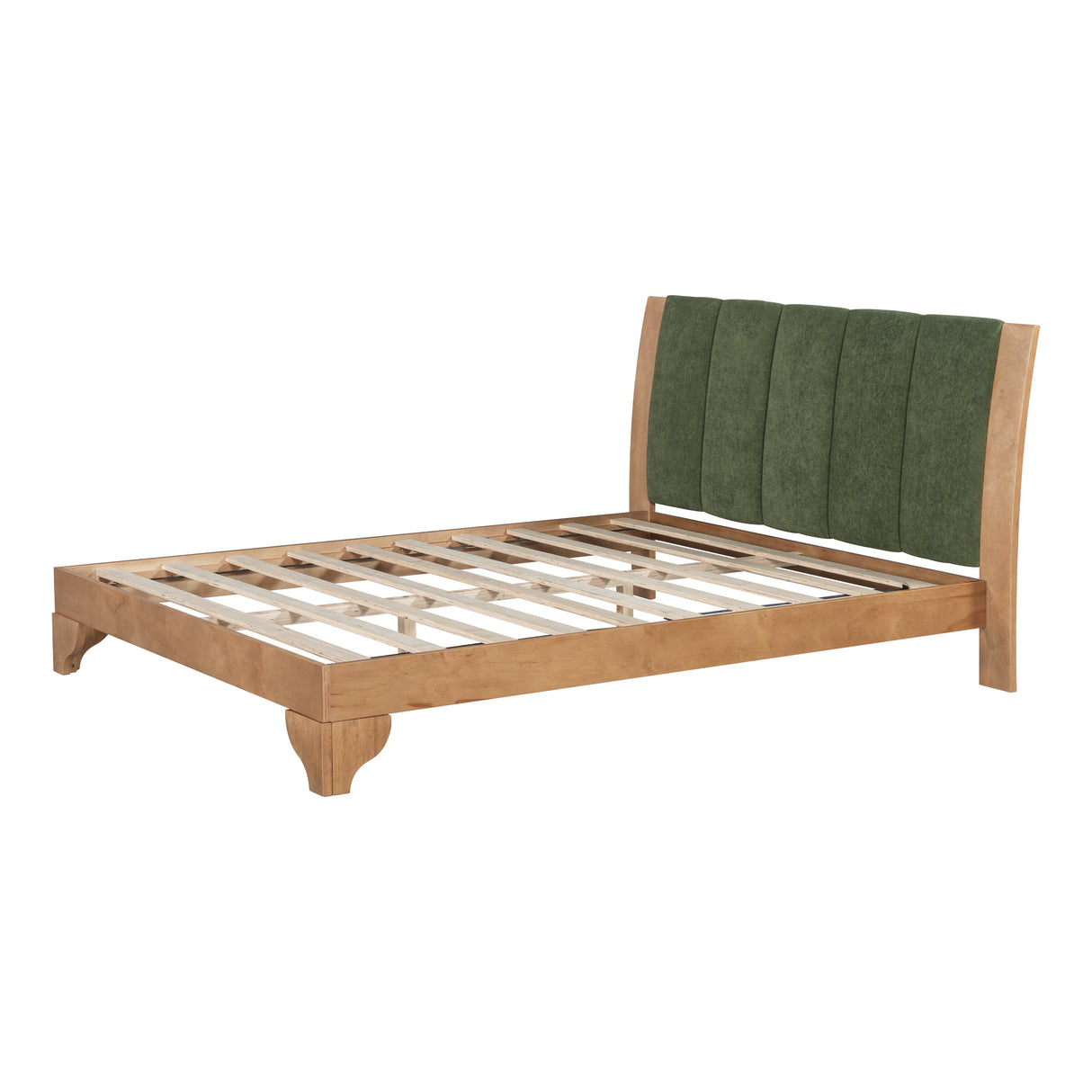 Premium Pine Wood Queen Bed Frame with Headboard