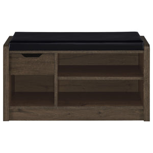 Astor - Open Shelf Storage Bench