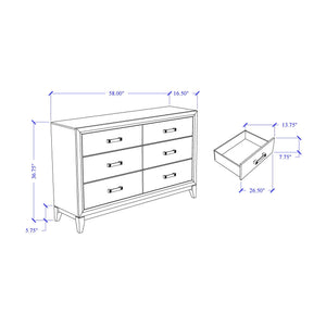 Mirage - 5 Piece Bedroom Set