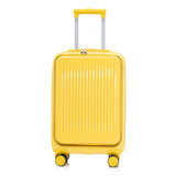 14'/20' 2-Piece ABS Spinner Wheel Luggage Set with Combination Lock