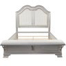 3 Piece Bedroom Set With Elegant Bed, 2 Nightstands