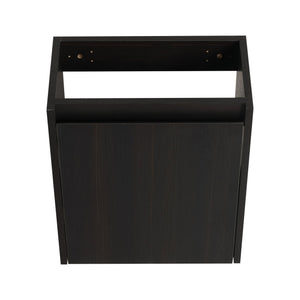 Modern Bathroom Vanity With Ceramic Basin, Wall Mounted Floating Sink Combo, Storage Cabinet