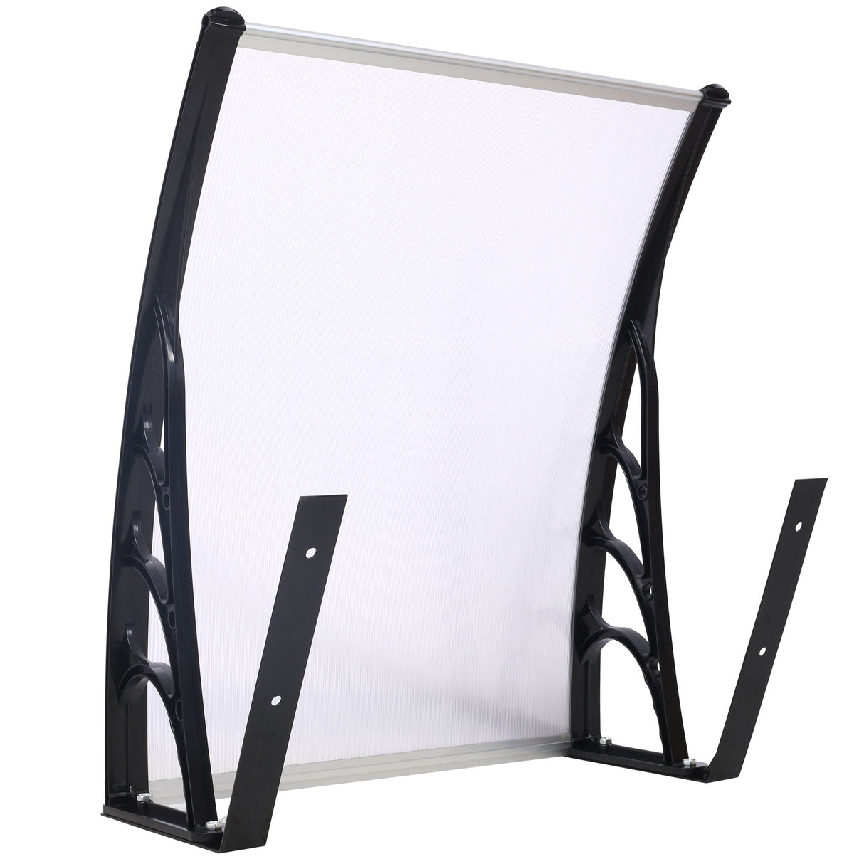 Weather Resistant Polycarbonate Canopy Outdoor Shade Cover For Robotic Lawn Mowers - Black
