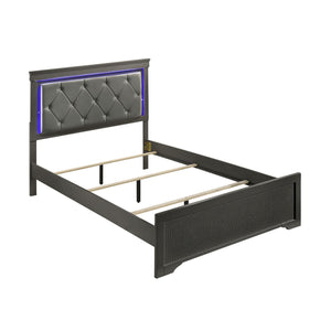 Blaze - Modern Bed With LED Headboard