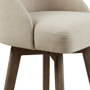 Bar Stool With Swivel Seat - Sand