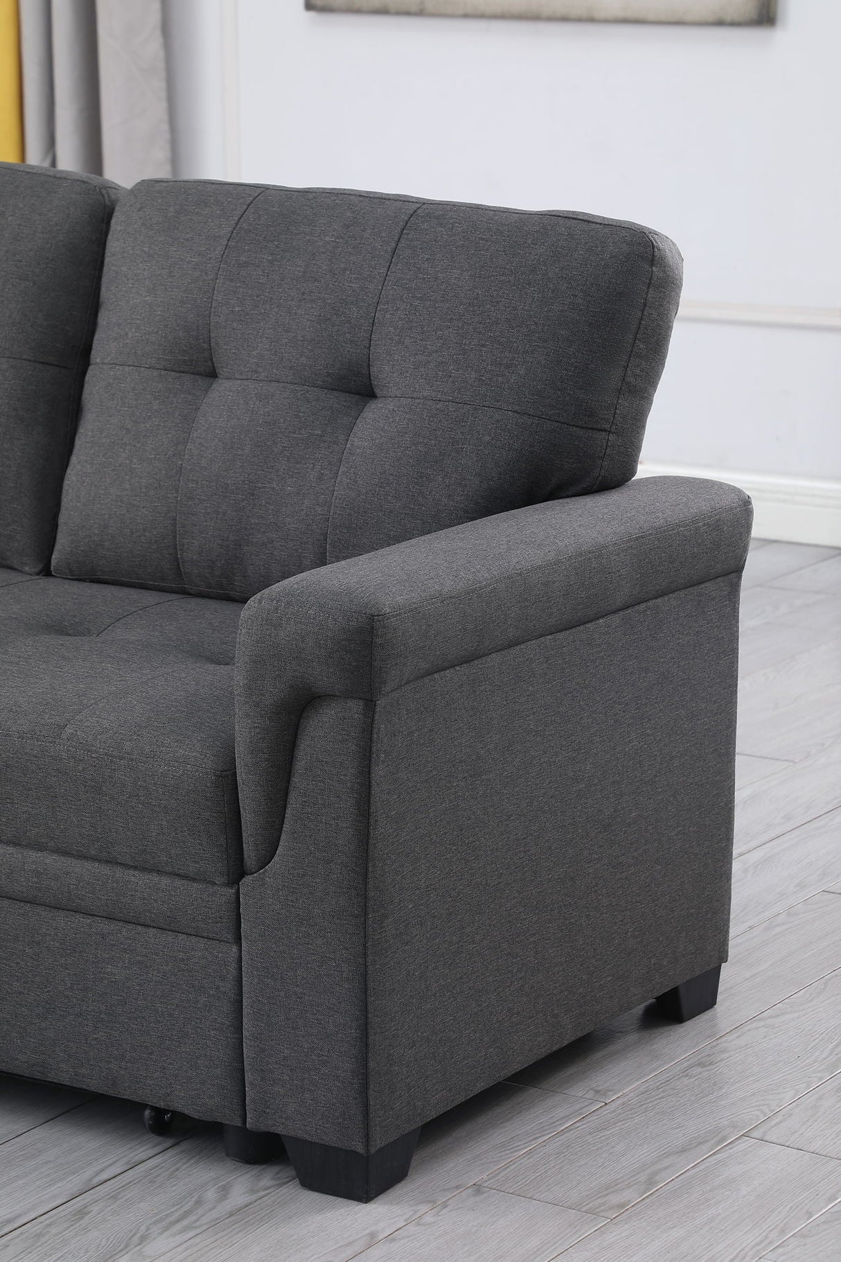 Lucca - Reversible Sleeper Sectional Sofa With Storage Chaise