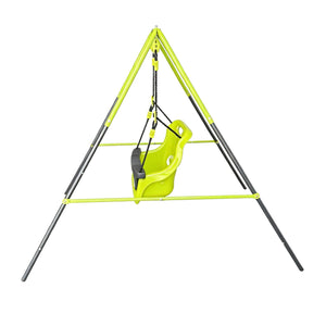Xns001 Baby Swing With Safety Seat Indoor / Outdoor - Black / Green