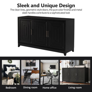 Vibe Haus TV Stand for TVs Up to 65 Inches