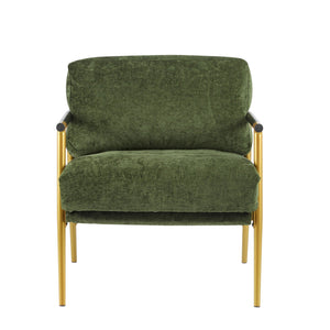 Modern Accent Chair With Cushions, Cozy Seating