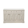 Vintage Sideboard With 2 Drawers And Four Doors For Living Room