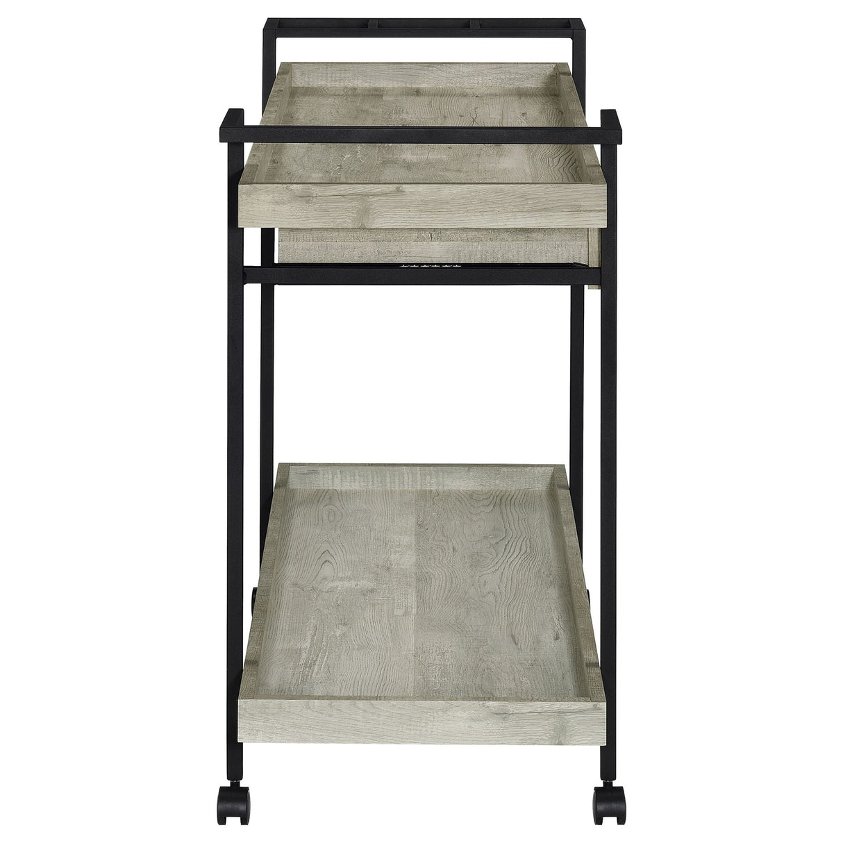 Begonia - 1 Drawer Cart - Driftwood