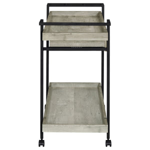 Begonia - 1 Drawer Cart - Driftwood