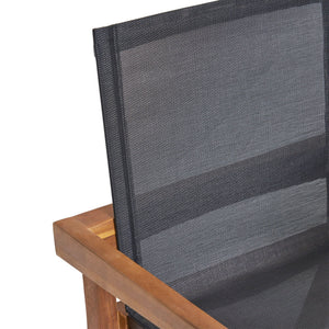 Belfast - Dining Chair With Acacia Wood Frame And Seating (Set of 2)
