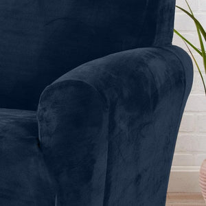 Velvet Stretch Slipcover - Gale Collection