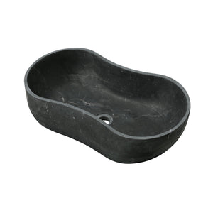 Bathroom Vessel Sink With Wavy Design
