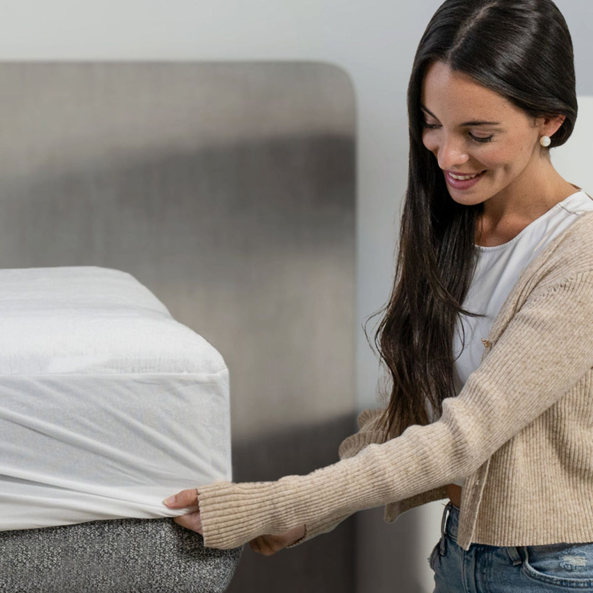Ghostprotector - Waterproof Mattress Protector With Soft Knit Top And Stay Put Elastic Edges