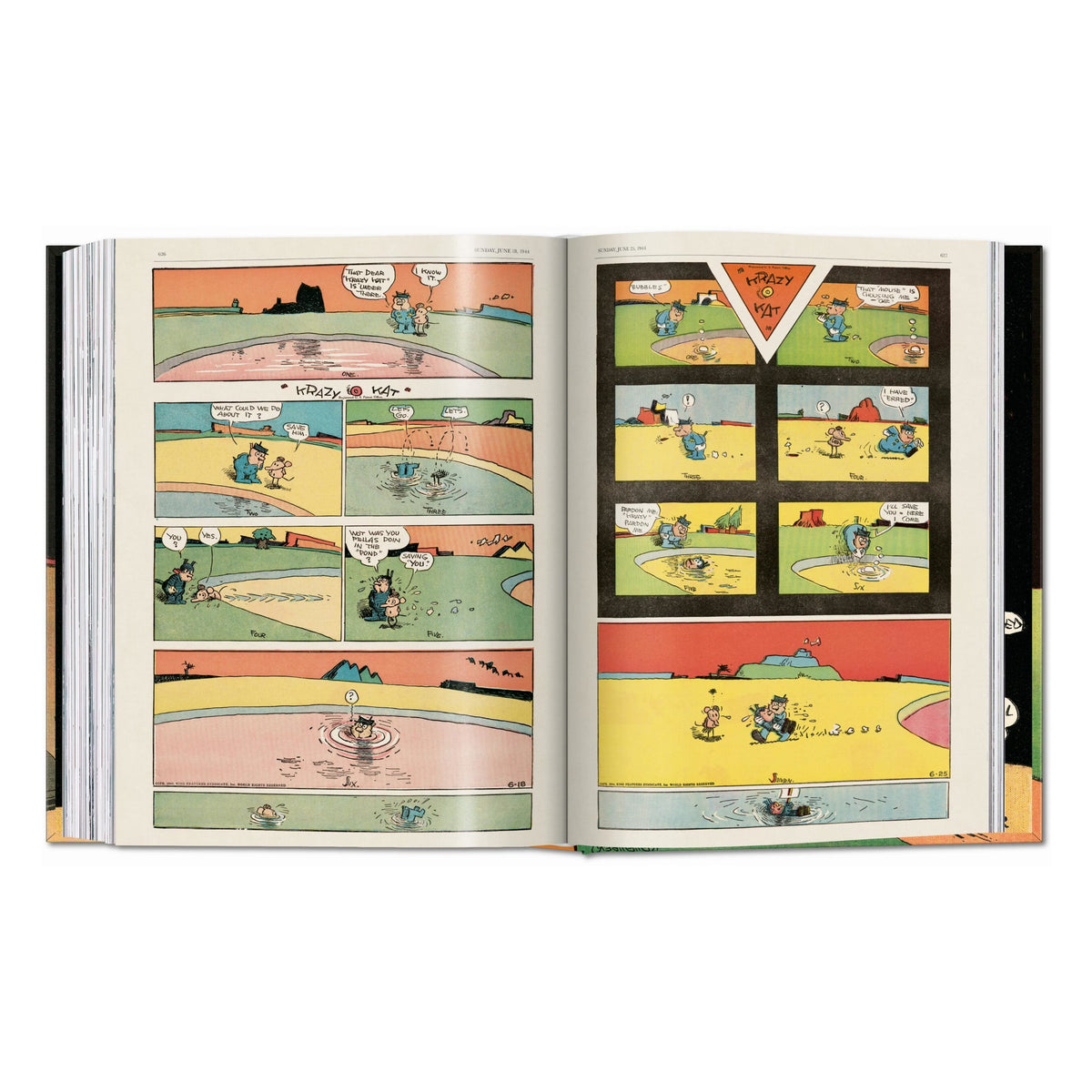George Herriman. Krazy Kat. The Complete Color Sundays 1935–1944 (English)