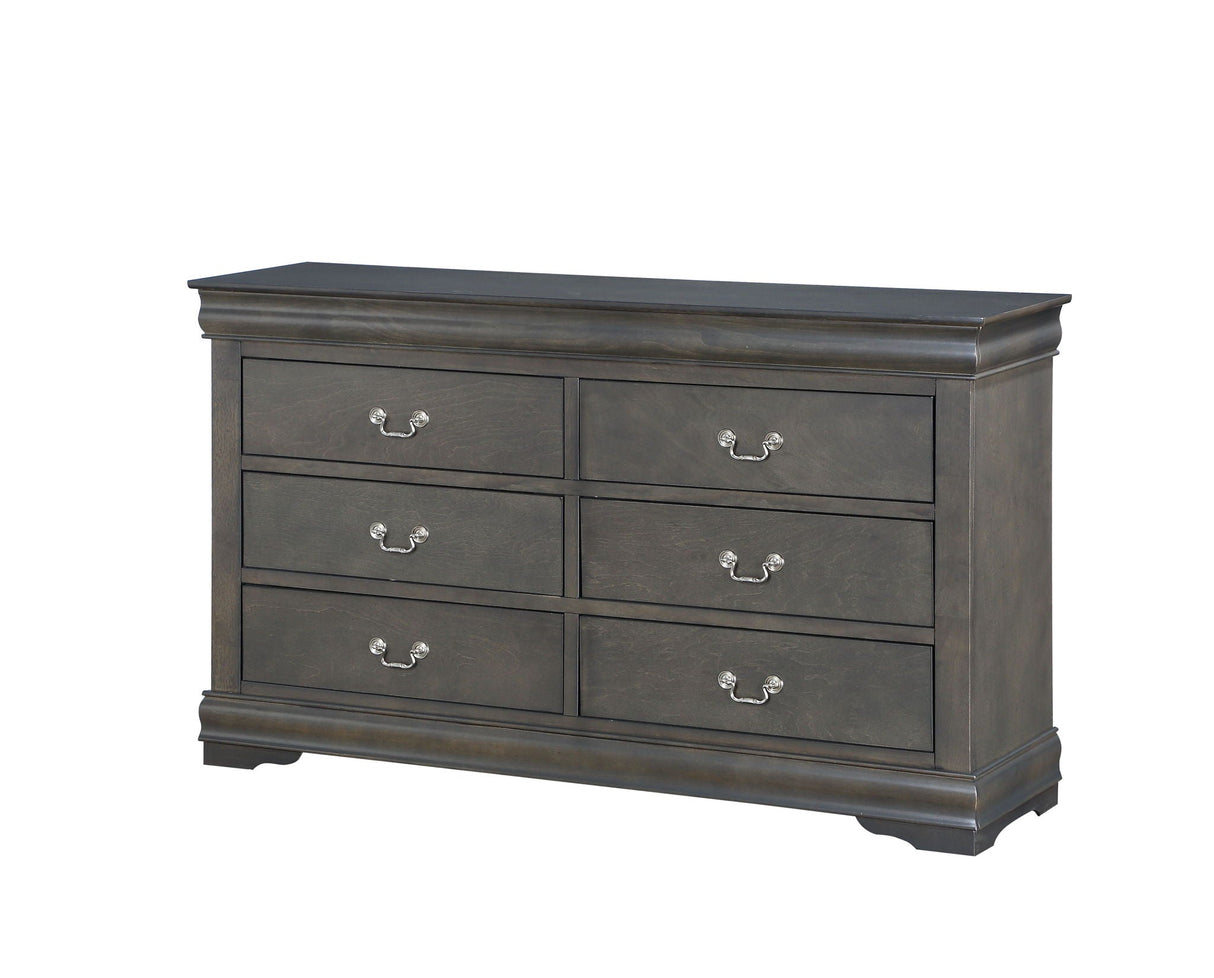 Louis Philippe Bedroom Dresser, Sleek Design