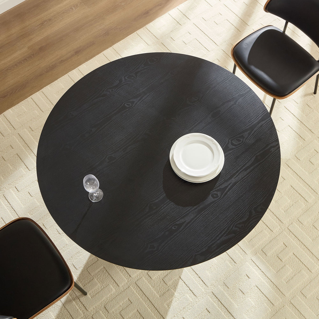 46.45 Inch MDF Dining Table for Dining Room